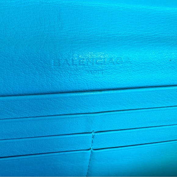 Authentic vintage Balenciaga classic continental wallet. - Picture 9 of 10